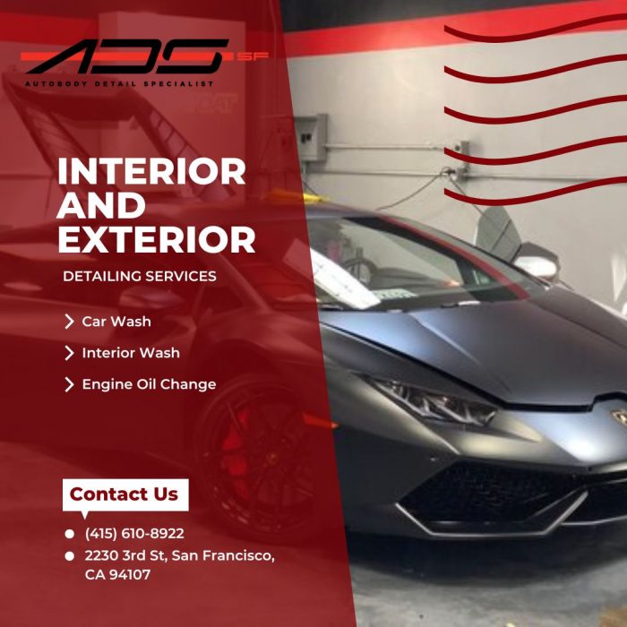 Interior and Exterior Detailing Services