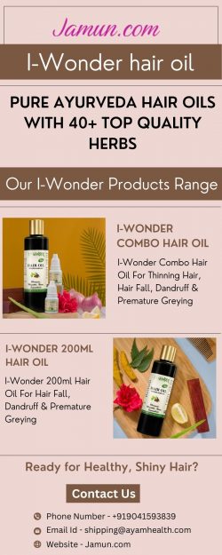 I-Wonder Ayurvedic Oil for Hair | Jamun