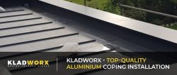 Kladworx – Top-Quality Aluminium Coping Installation in Kent, UK