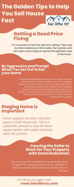 Learn The Goldedn Tips to help You Sell House Fast