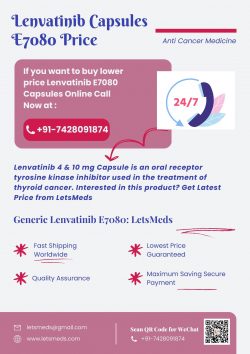 Buy Lenvatinib Capsules Wholesale price online Philippines