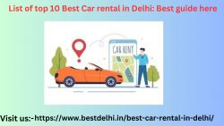 List of top 10 Best Car rental in Delhi: Best guide here