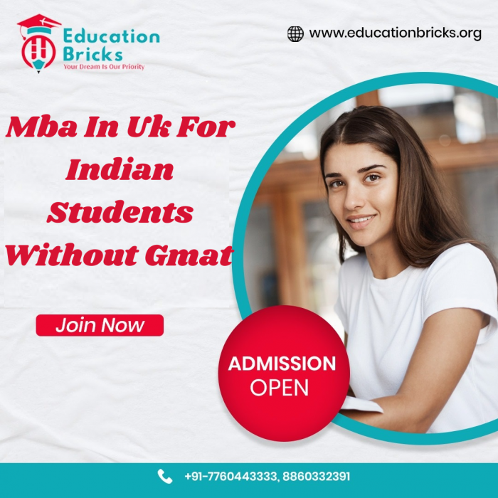 Mba In Uk For Indian Students Without Gmat | Education Bricks