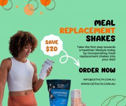 Stay Healthy with HLTH Code AU’s Meal Replacement Shakes
