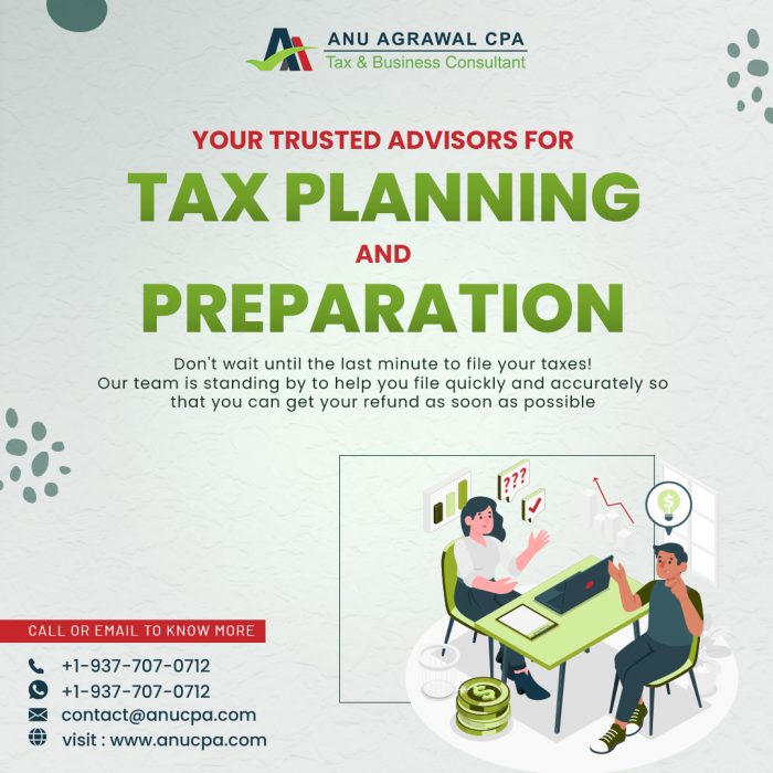 Fill Your Taxes and Save Money with Tax Planning & Preparation Services