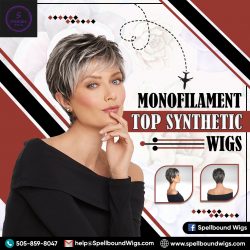 Monofilament Top Synthetic Wigs