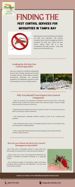 Mosquito Treatment & Mosquito Control – Floridian Mosquito Control
