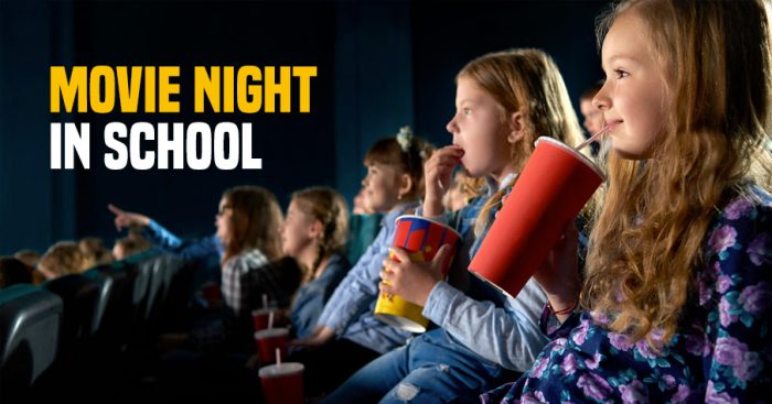 Movie Night In School fundraising ideas