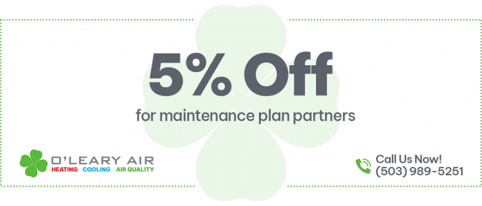 5% OFF For Maintenance Plan Partners