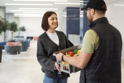 How can online grocery delivery software help retailers reduce operational costs?