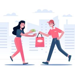 How can online grocery delivery software help retailers increase sales?