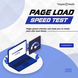 Get valuable insights into your website’s page load speed with MySEOTools Web Page Speed T ...