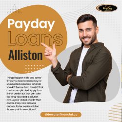 Cover Unexpected Expenses with Payday Loans Alliston from Tidewater Financial