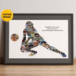 Volleyball Photo Collage Gift