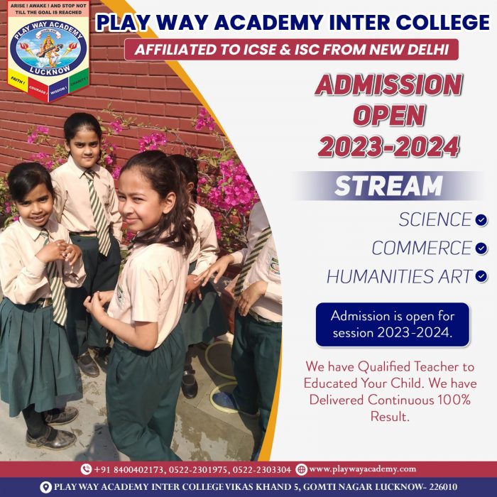 Best ICSE School in Lucknow – Play Way