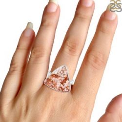 Rosita Jasper Ring To Gift To Wife.