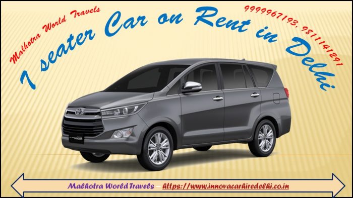 Innova on Rent for Rs 10 per km with a driver