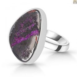 Buy Silver Party Wear Sugilite Ring Wholesale Price