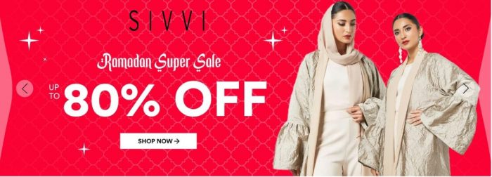 Upgrade Your Wardrobe with Sivvi Sale: Up to 80% Off on Arabian Wear