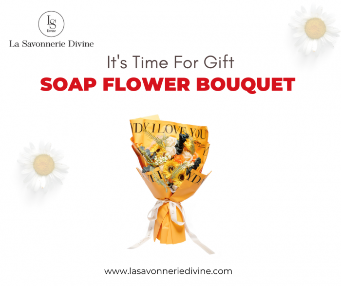 Experience the Beauty of Nature with La Savonnerie Divine’s Soap Flower Bouquets