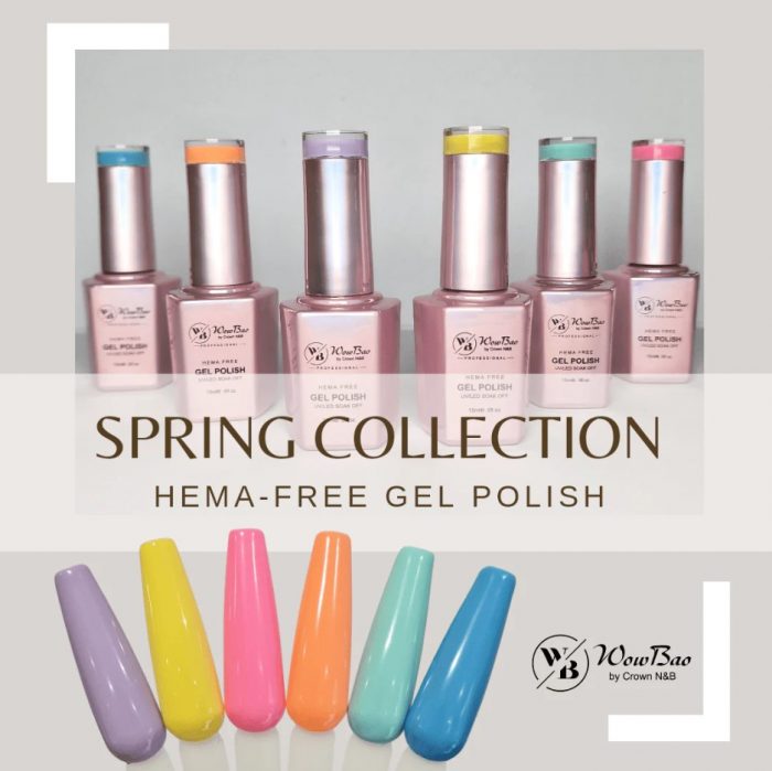 Spring Collection- Hema Free Gel Polish- WowBao Nails
