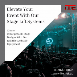 Enhanced your performance | Stage lift system | ITE