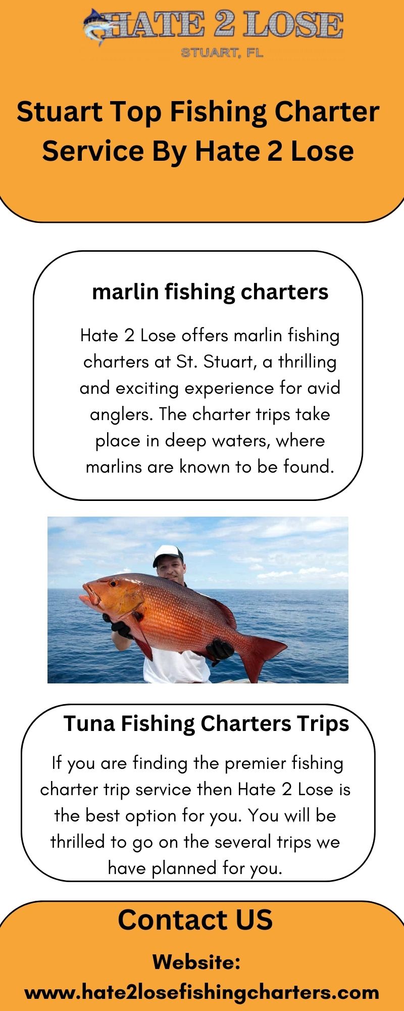 Stuart Top Fishing Charter Service By Hate 2 Lose