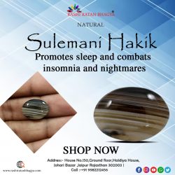 Shop Natural Sulemani Hakik Gemstone at Best Price