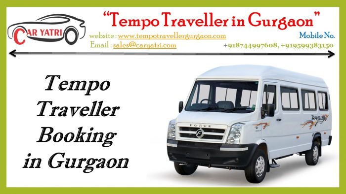 Luxury Tempo Traveller on Rent