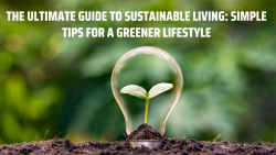 The Ultimate Guide to Sustainable Living : Greener Lifestyle