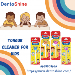 Kids Tongue Cleaner| Dento Shine