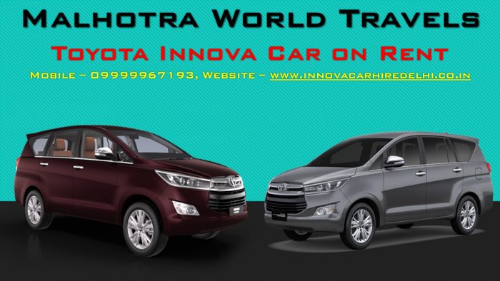 Amazing Innova Car Rent per day for outstation