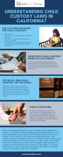 Understanding Child Custody Laws in California?