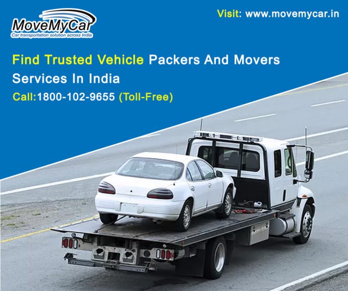 Vehicle packing and Moving Services