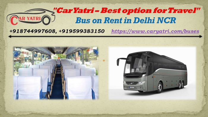 Best Minibus hire in Delhi