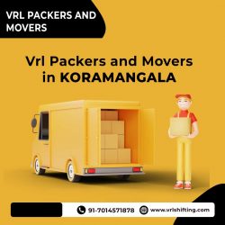 Best VRL packers and movers in Koramangala