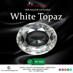 White Topaz Stone Online At Wholesale Price