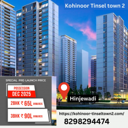 Top Reasons to Invest in a 2 BHK Flat in Kohinoor Tinsel town