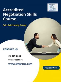 Accredited Negotiation Skills Course – Stitt Feld Handy Group