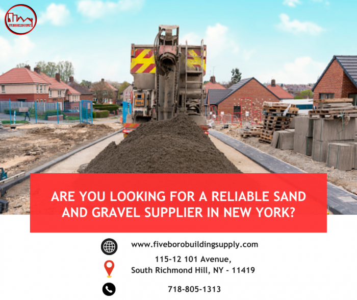 Are You Looking For a Reliable Sand and Gravel Supplier in New York?