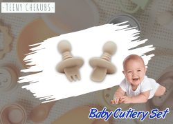 Buy Silicone Baby Cutlery Set – Teeny Cherubs
