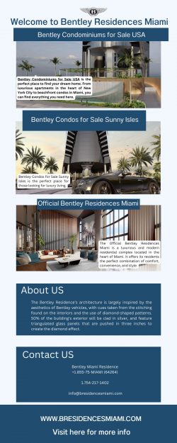 Bentley Condominiums for Sale USA