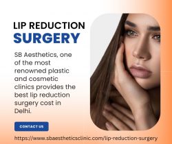 Best Lip Reduction Cost in Delhi at SB Aesthetics