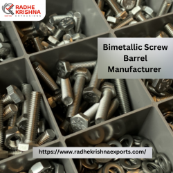 Bimetallic Screw Barrel Manufacturer | Radhe Krishna Exports