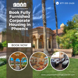 Book Fully Furnished Corporate Housing in Phoenix