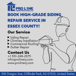 Book High-grade Siding Repair Service In Essex County!