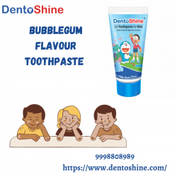 Bubblegum Flavour Toothpaste | Dento Shine
