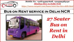 Best bus on rent services in Delhi