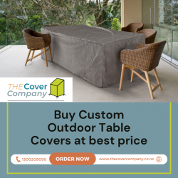 Buy Custom Outdoor Table Covers at best price- The Cover Company