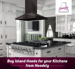Buy Island Hoods for Your Kitchens from Hoodsly